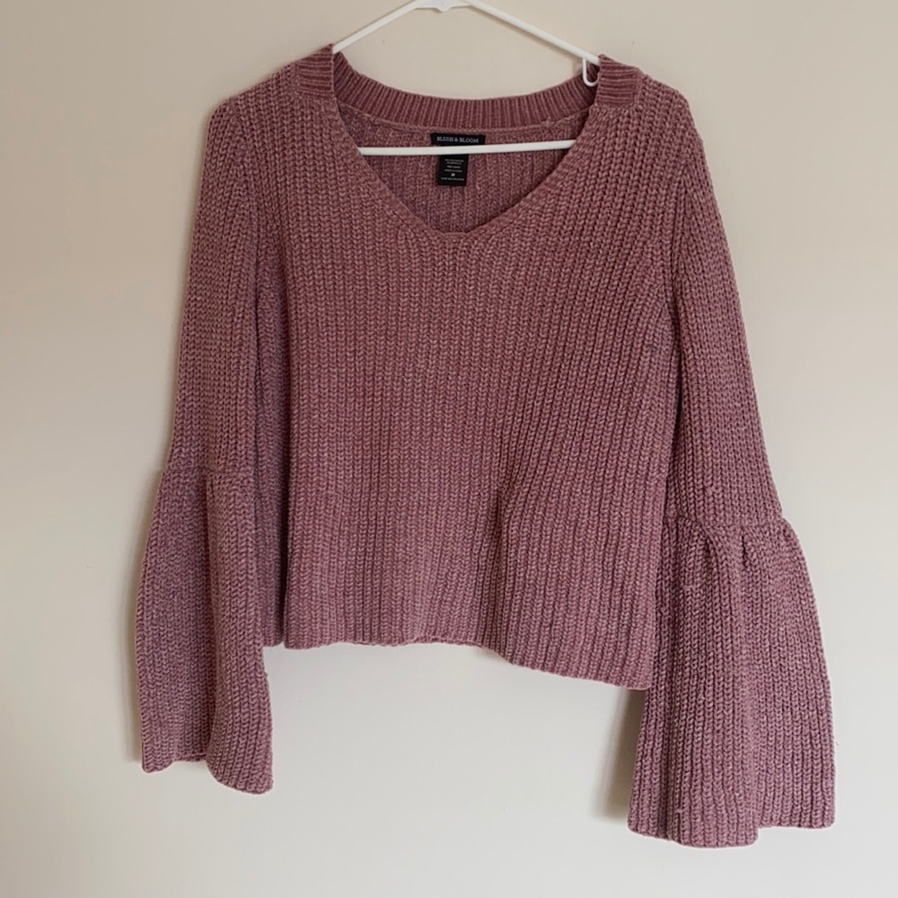 Flare Sleeve Sweater